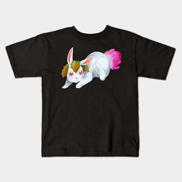 Mum Bun - Magenta Kids T-Shirt by Cherushii78